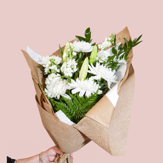 Gentle Farewell flowers - Whispering Flower, flower delivery Auckland