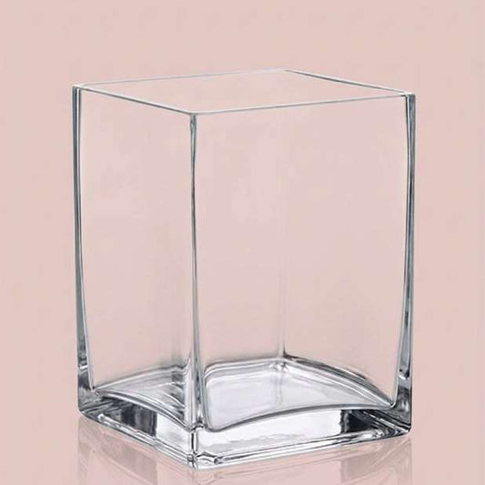 The Little Cube Vase - small square glass vase