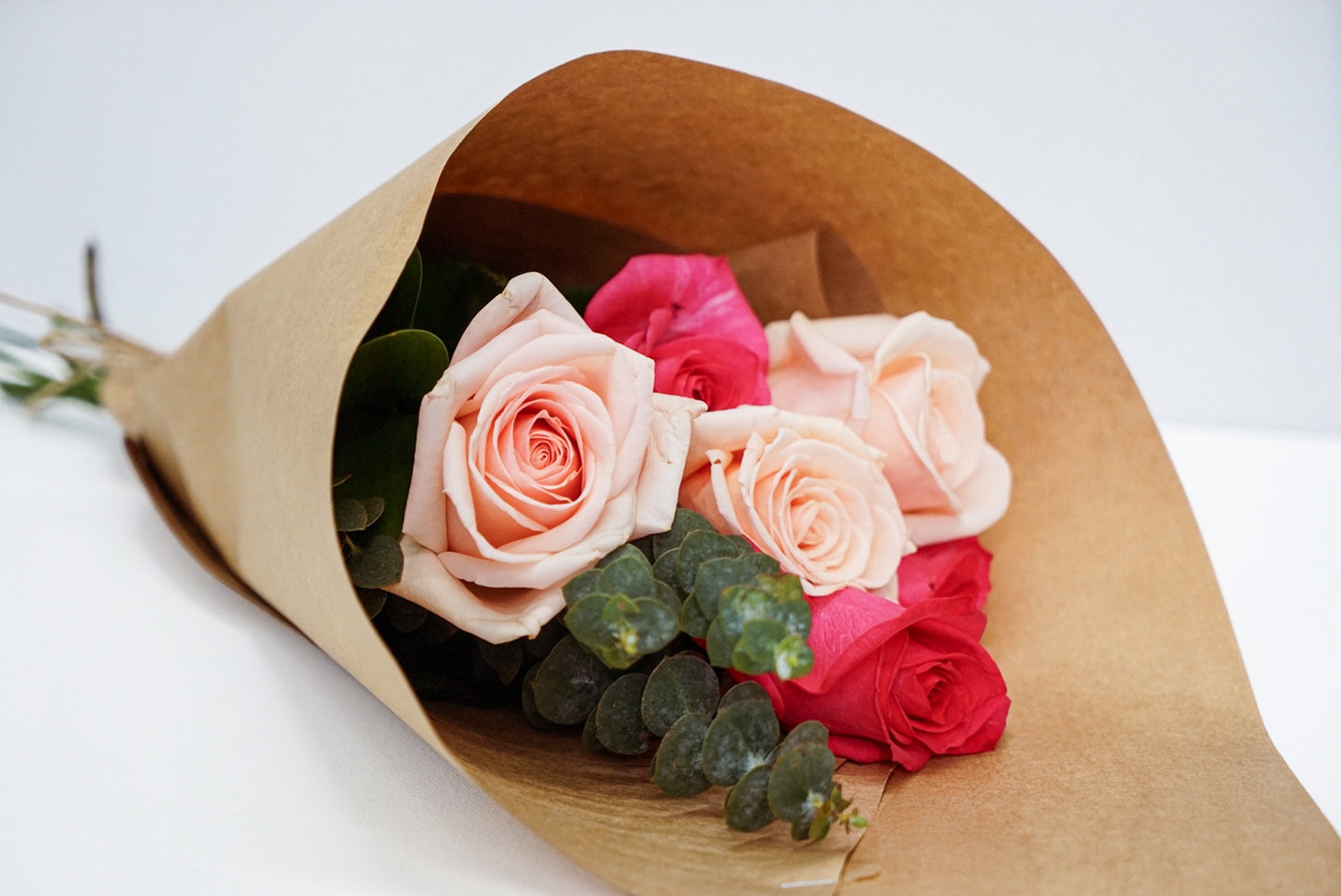 Six Rose Posy